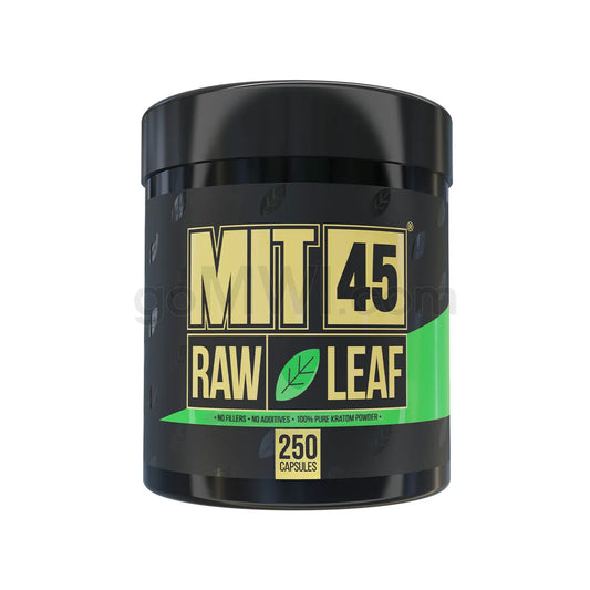 MIT45 Raw Green Kratom Capsules 250CT