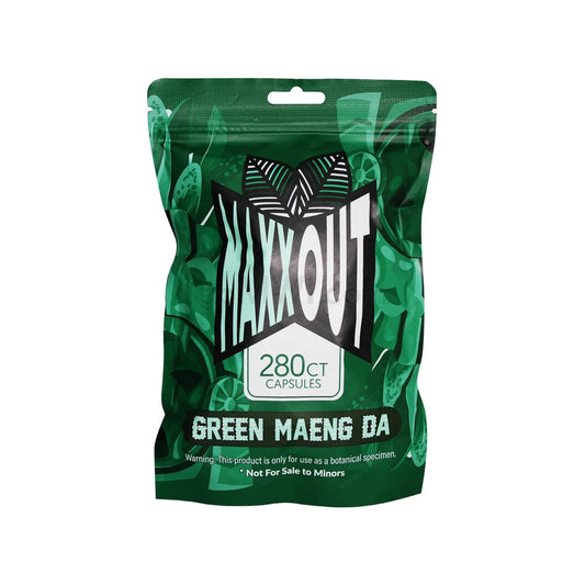 Maxx Out Kratom Green Maeng Da 280CT